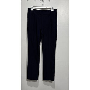 Swing Control Golf Pants Women's 8 Blue Pull On Tapered Stretch Pockets Casual